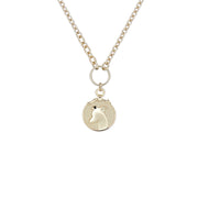 ted baker:: whippet small tag pendant gold