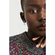 ted baker pearly heart silver drop earring
