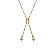 ted baker melrah: crystal adjustable tennis bracelet gold tone black dianond crystal