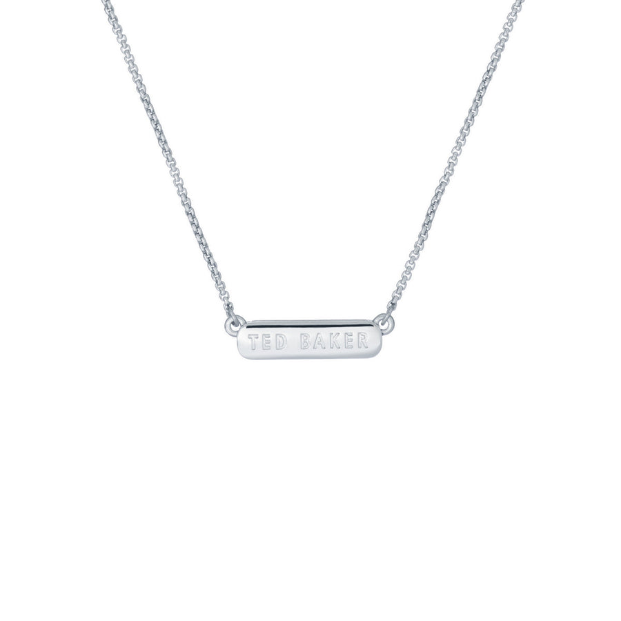 ted baker scarl sparkle bar silver tone pendant