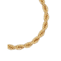 ted baker logo rope chunky chain gold plated necklace