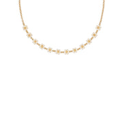 ted baker daisey pearl gold plated necklace