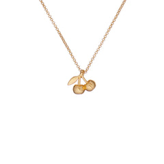ted baker cherry gold plated pendant