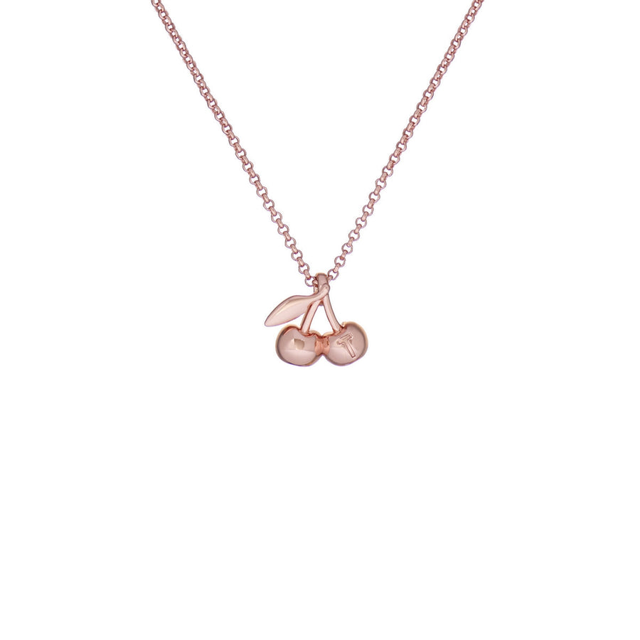 ted baker cherry rosegold pendant