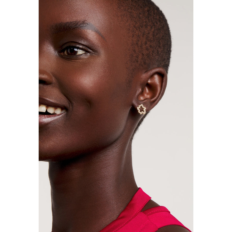 ted baker carliyy: crystal magnolia stud earring