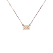 ted baker laressa: love letterrose gold tone pendant