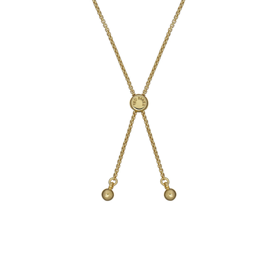 ted baker soleta: solitaire sparkle crystal adjustable bracelet gold tone clear crystal