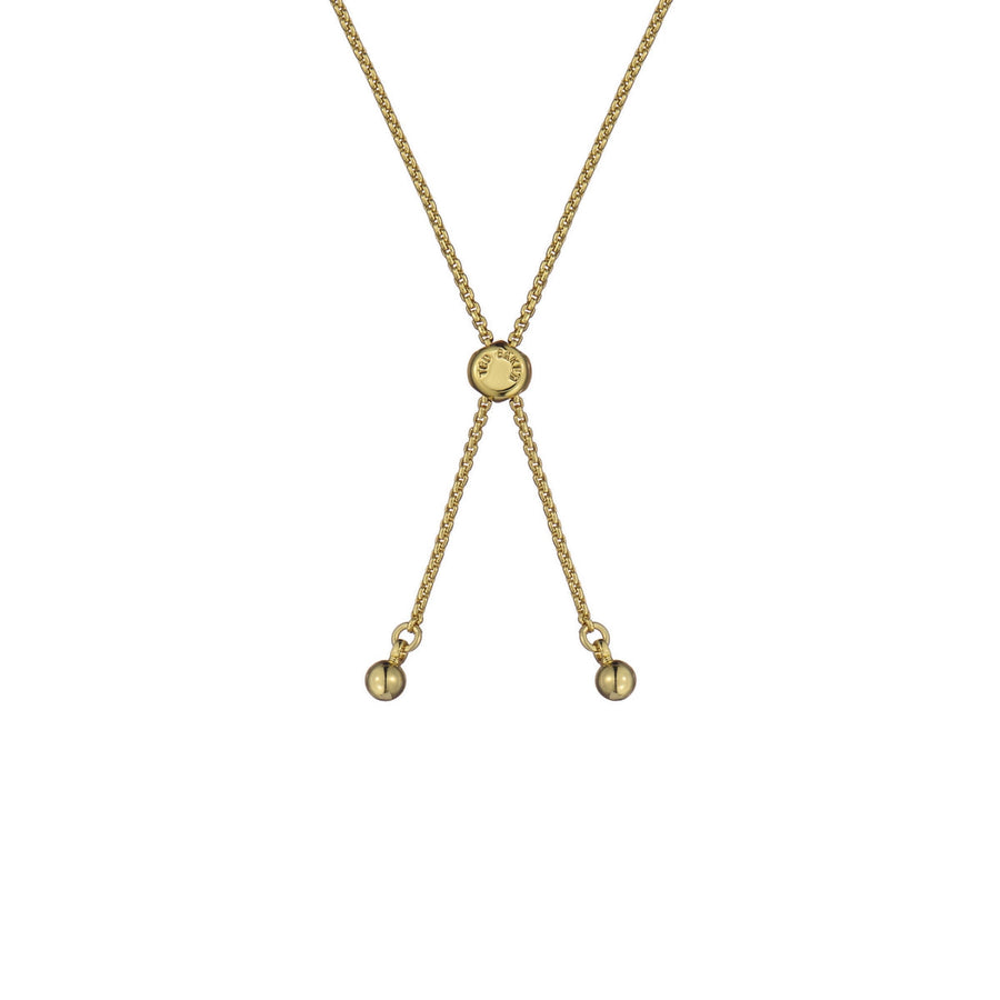 ted baker monelle: monogram button adjustable bracelet gold tone, black