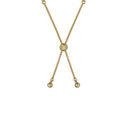 ted baker isela: crystal baguette slinky adjustable bracelet gold tone, pink crystal