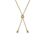 ted baker pelra: pebble stone adjustable bracelet gold tone, pink