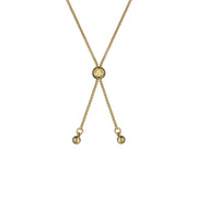 ted baker pelra: pebble stone adjustable bracelet gold tone, pink