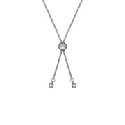 ted baker florina: crystal flower adjustable bracelet silver tone