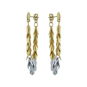 ted baker pemia: petal fringe ear loop earrings