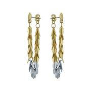 ted baker pemia: petal fringe ear loop earrings