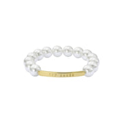 ted baker beadie: baker bead adjustable bracelet gold tone