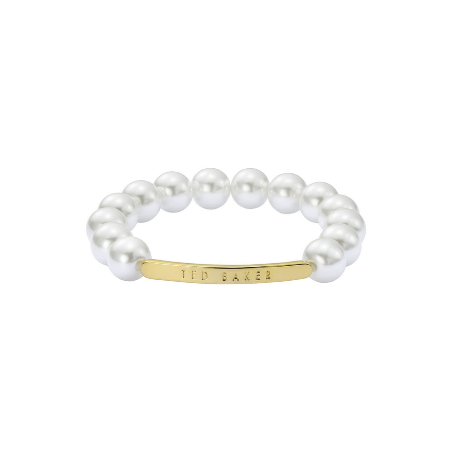 ted baker beadie: baker bead adjustable bracelet gold tone