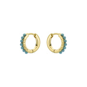 ted baker persia: turquoise huggie earrings