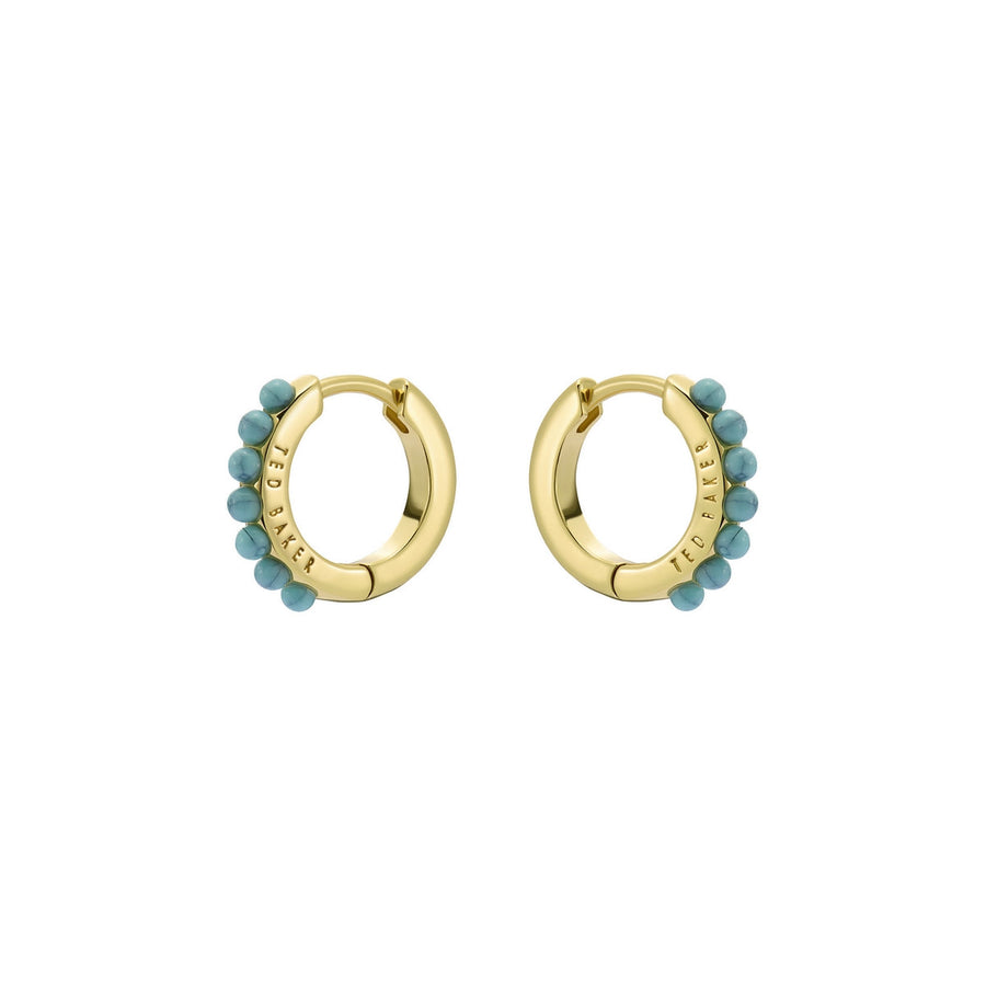 ted baker persia: turquoise huggie earrings