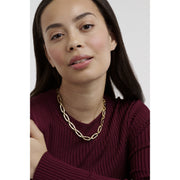 ted baker shiya: crystal shimmer gold tone chain necklace