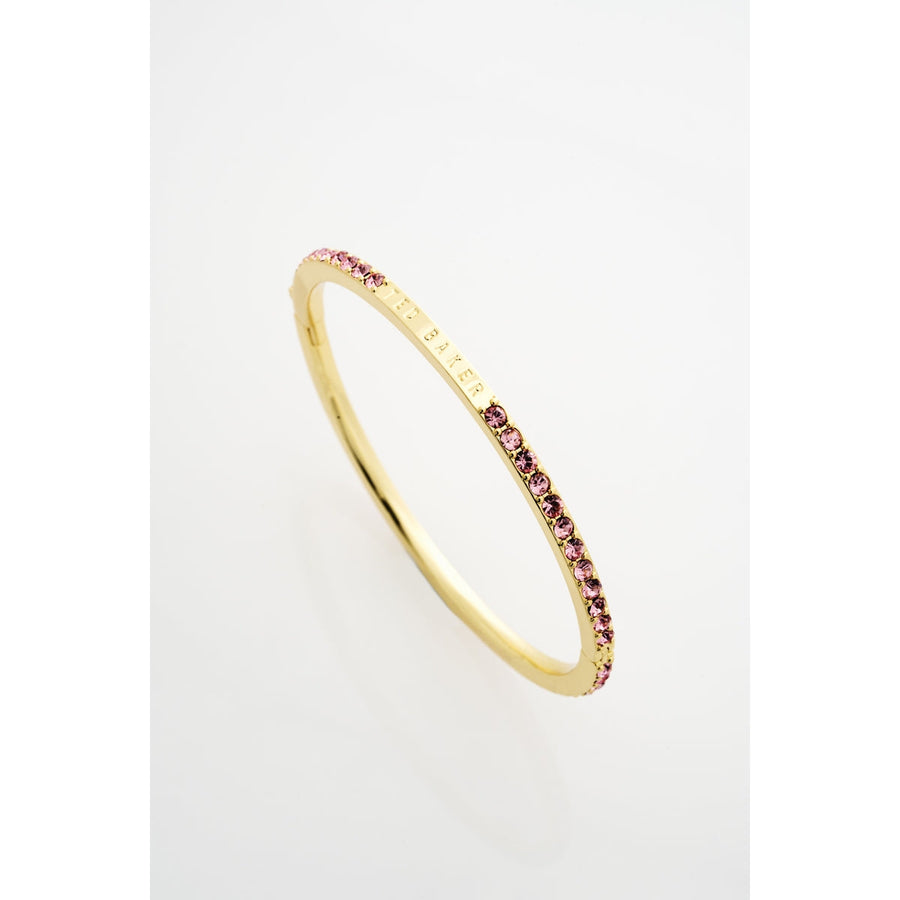 ted baker claudia: narrow crystal hinged bangle bracelet�