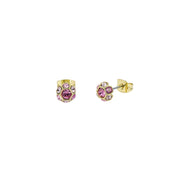 ted baker gemme: crystal gem cluster stud earrings