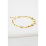ted baker solace: solitaire sparkle crystal adjustable bracelet gold tone clear crystal