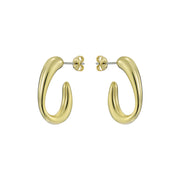 ted baker corie: contour hoop earrings