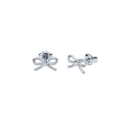 ted baker brooke: mini metal bow stud earrings