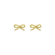 ted baker brooke: mini metal bow stud earrings