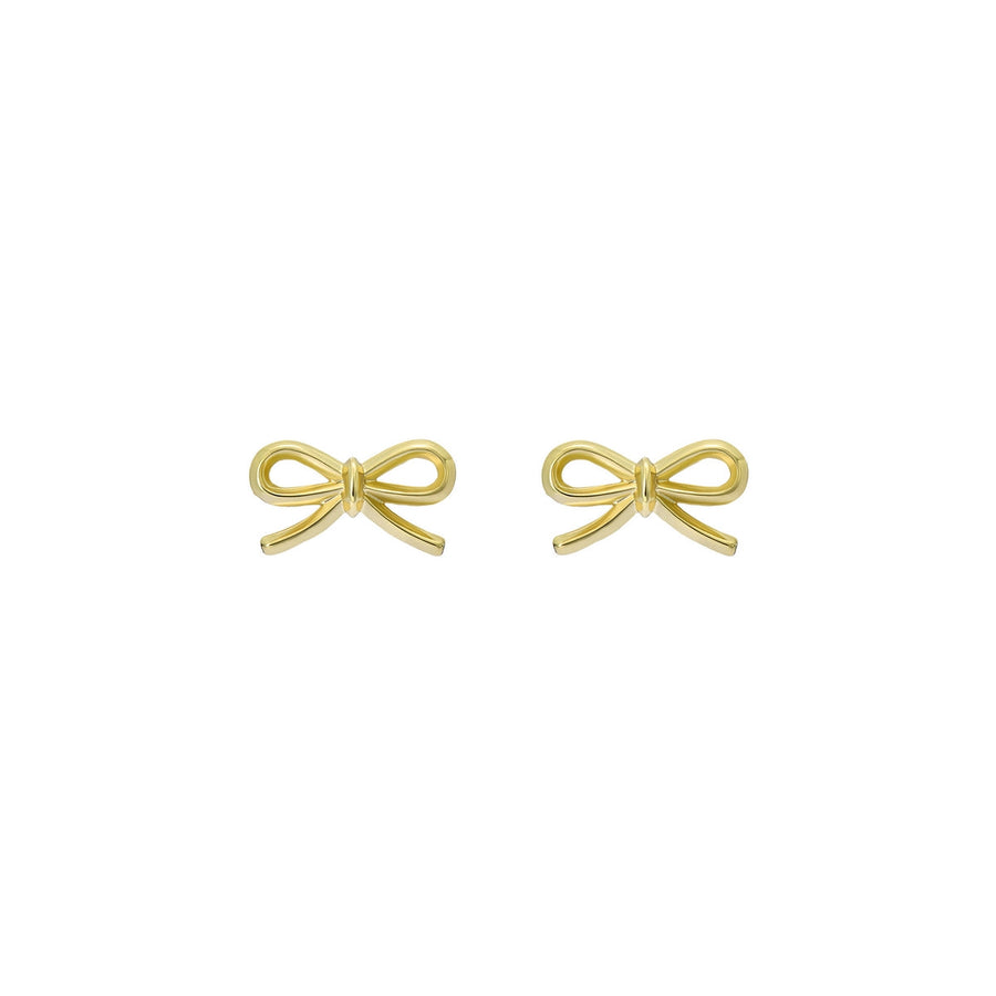 ted baker brooke: mini metal bow stud earrings