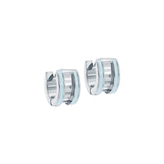 ted baker rolo: classic colour enamel roll huggie earrings