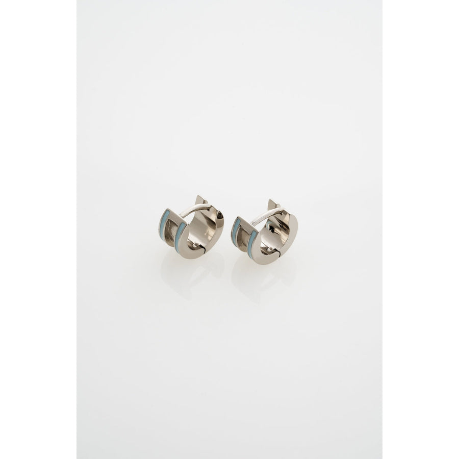 ted baker rolo: classic colour enamel roll huggie earrings