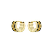 ted baker rolo: classic colour enamel roll huggie earrings