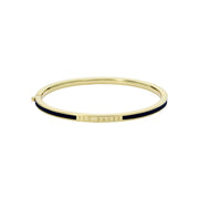 ted baker roley: classic colour enamel slim gold tone bangle bracelet