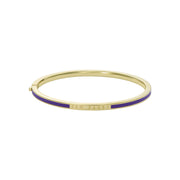 ted baker roley: classic colour enamel slim gold tone bangle bracelet
