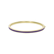 ted baker roley: classic colour enamel slim gold tone bangle bracelet