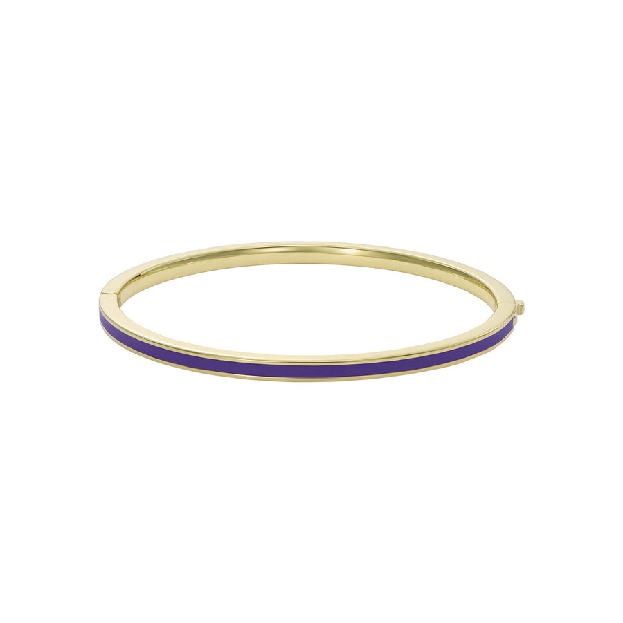 ted baker roley: classic colour enamel slim gold tone bangle bracelet