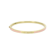 ted baker roley: classic colour enamel slim gold tone bangle bracelet