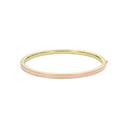ted baker roley: classic colour enamel slim gold tone bangle bracelet