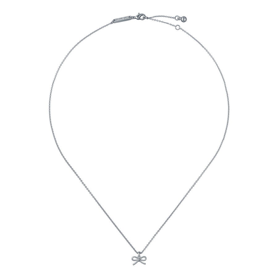 ted baker blaire: mini metal bow pendant necklace