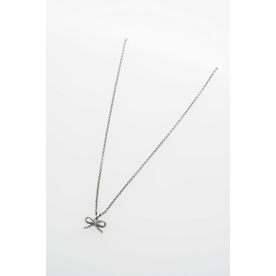 ted baker blaire: mini metal bow pendant necklace