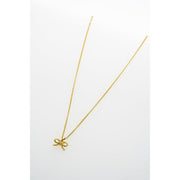ted baker blaire: mini metal bow pendant necklace