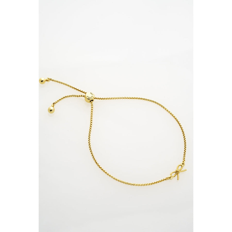 ted baker bridget: mini metal bow adjustable bracelet