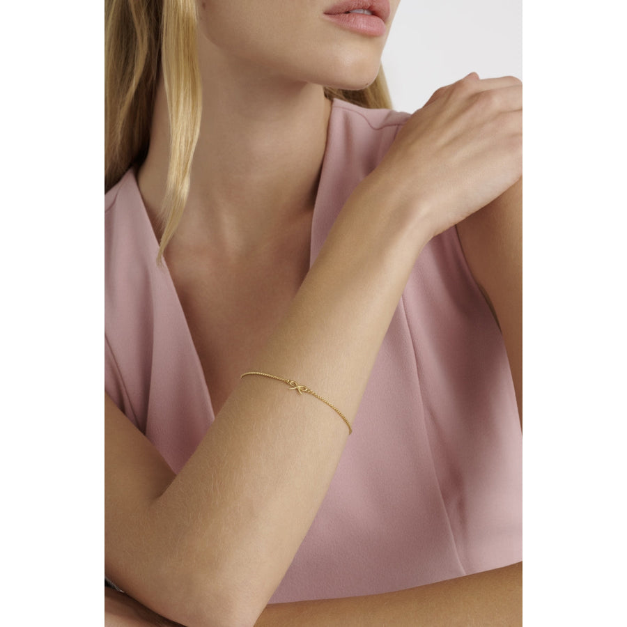 ted baker bridget: mini metal bow adjustable bracelet