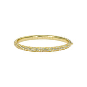 ted baker torvi: crystal twist hinged gold tone bangle bracelet