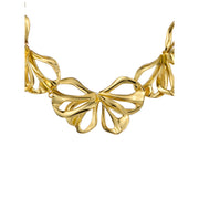 ted baker leona: abstract leaf statement necklace