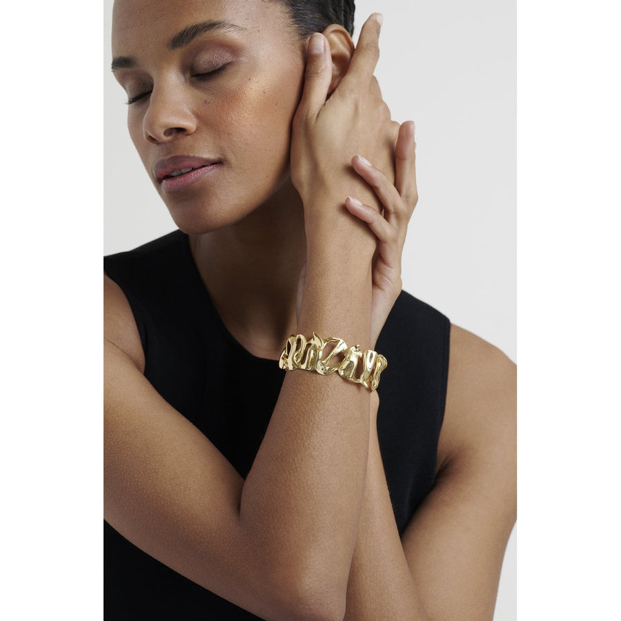 ted baker leila: abstract leaf cuff