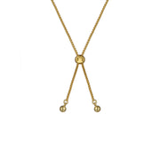 ted baker juliet: jewel chain crystal gold tone drawstring bracelet