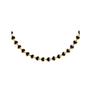 ted baker hazel: enamel heart gold tone chain necklace