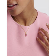 ted baker miley: crystal cluster gold tone pendant